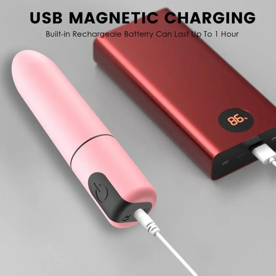 Rechargeable mini vibrator
