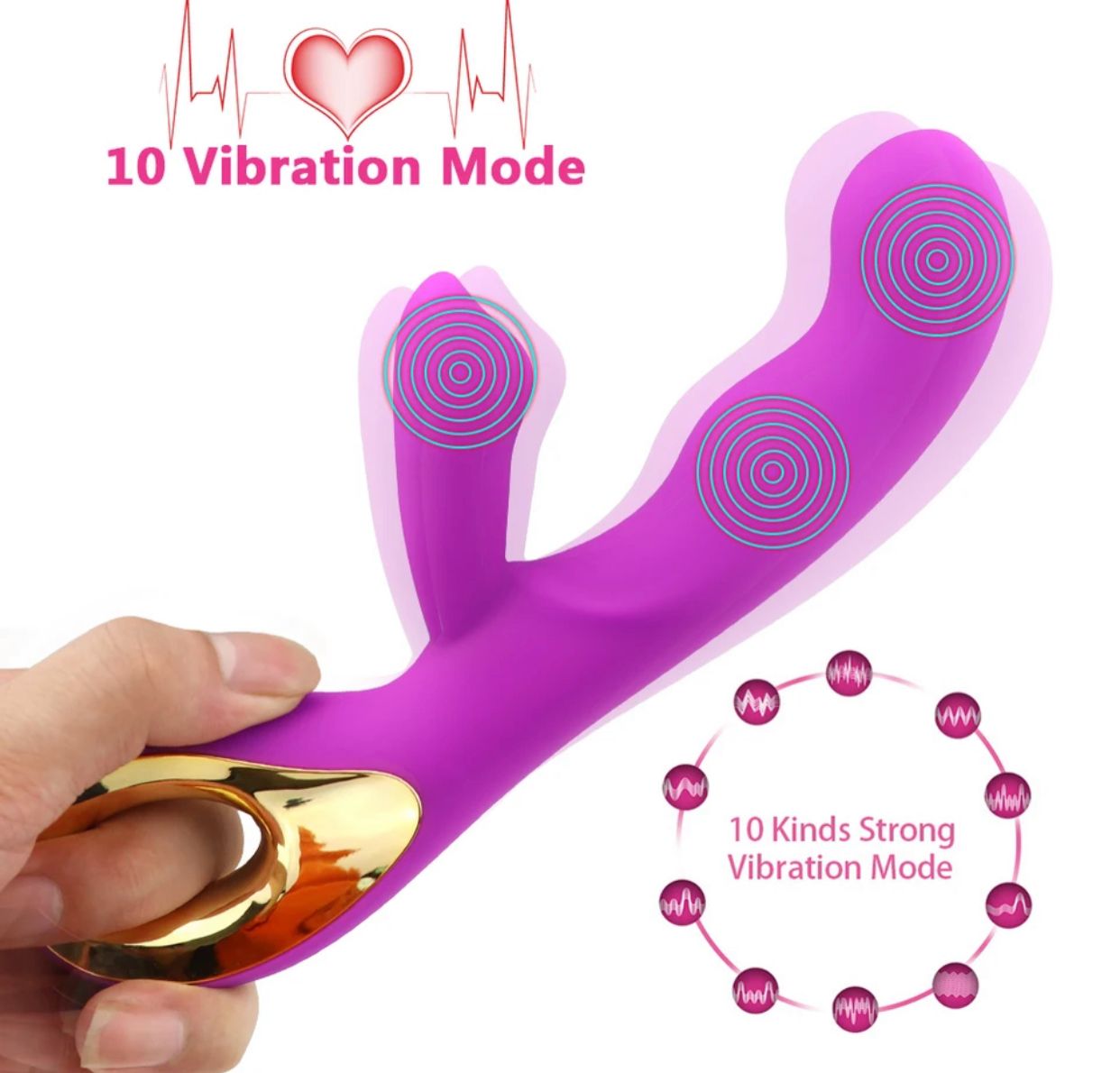 Rabbit vibrator purple