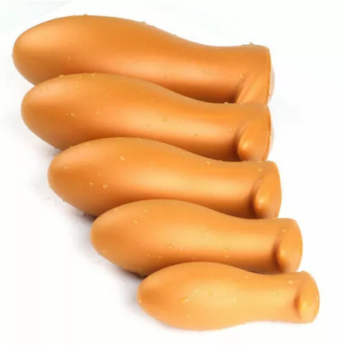 Silicone anal plug