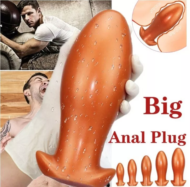 Silicone anal plug