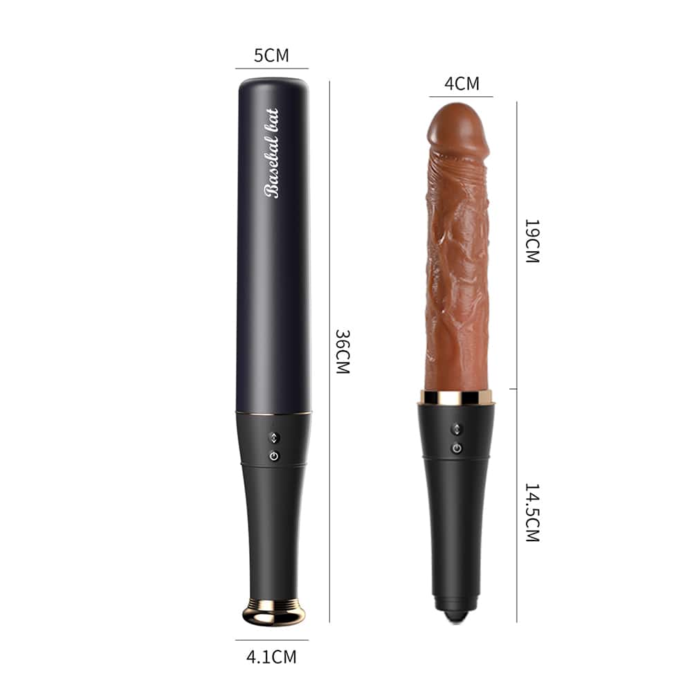 Baseball bat dildo